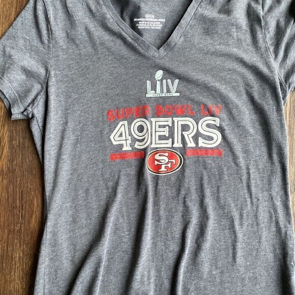San Francisco 49ers Grey Short Sleeve T Shirt - Picture 2 of 4